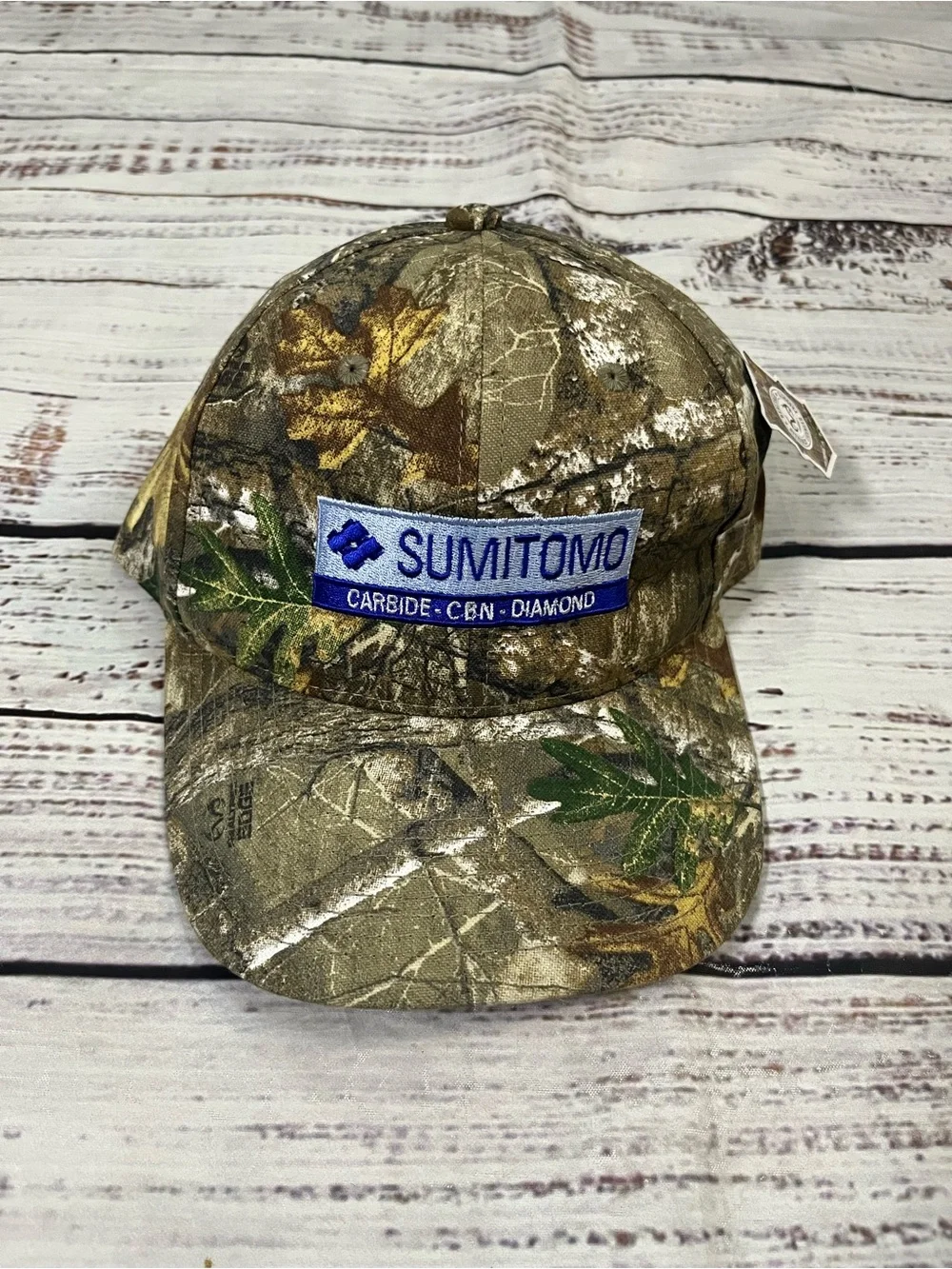Realtree Sumitomo Carbide CBN Diamond Camouflage Adjustable Hat